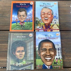 Lot of 4 Books- “Who is…”